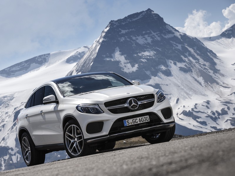 Fahrveranstaltung Mercedes-Benz GLE und GLE Coupe in Kitzbühel Juni 2015
